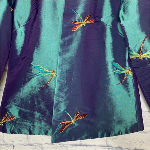 Vintage Dragonfly Reversible Blazer - Picture 3 of 10